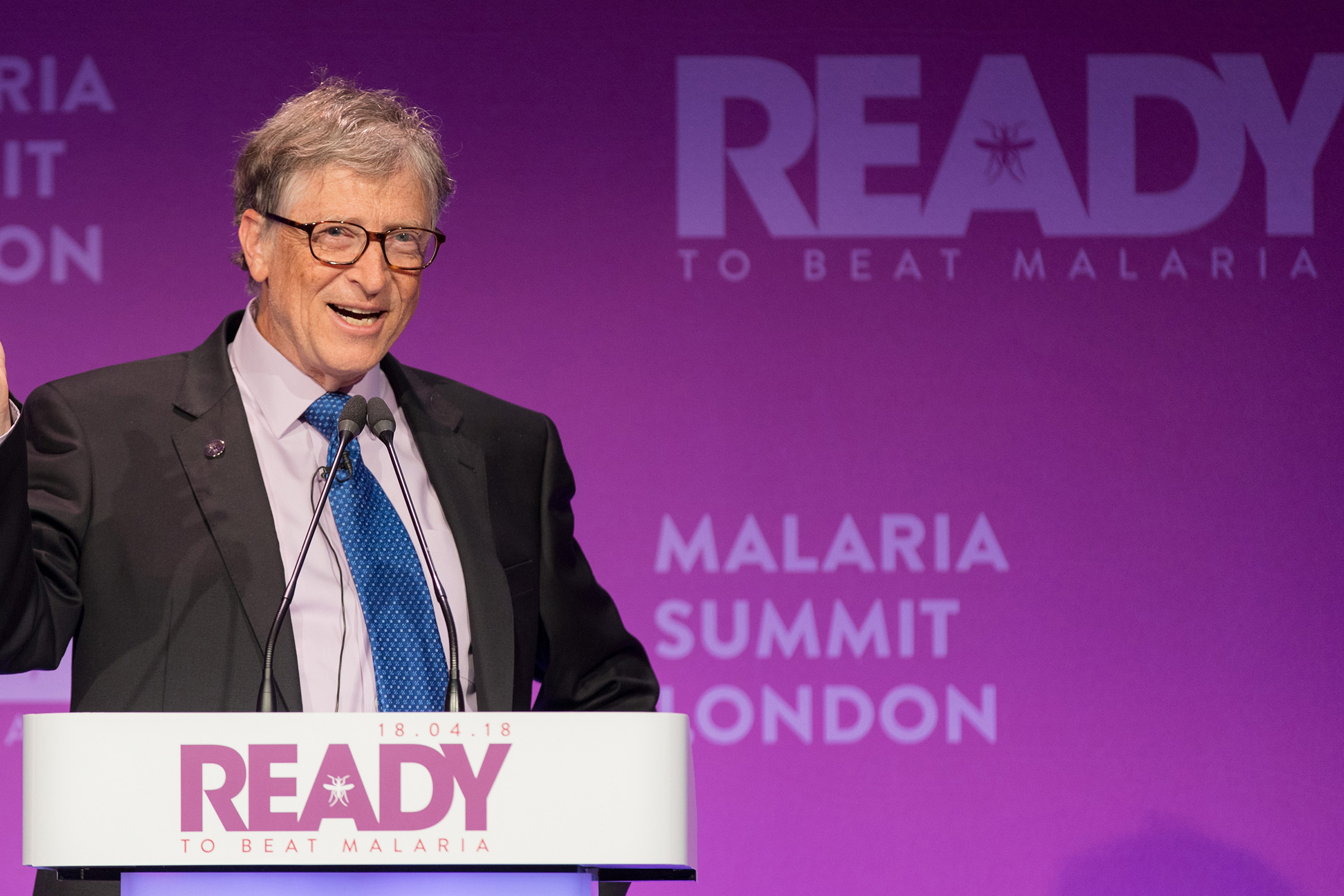Bill Gates ready to beat malaria