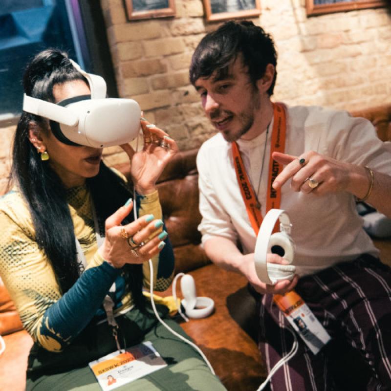 VR tech at UK House SXSW 2023